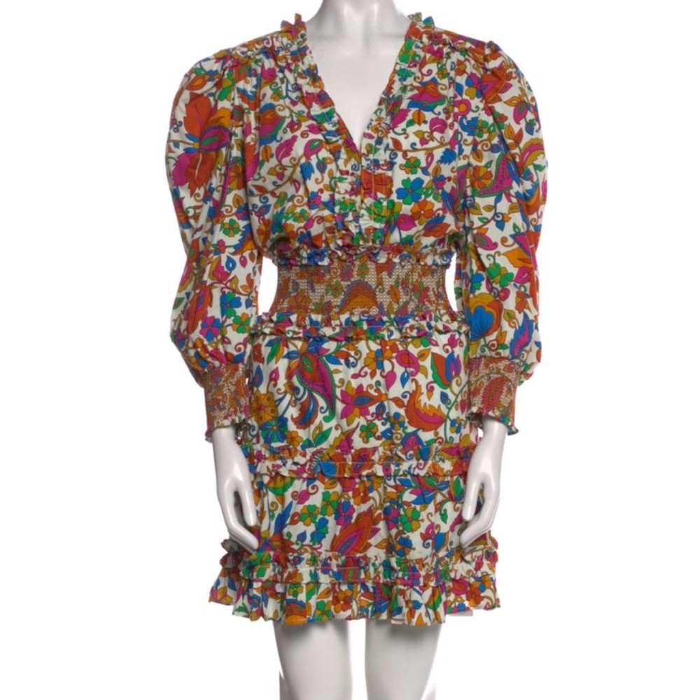 Adorable House of Harlow 1960 Vibrant Floral Mini Dress NEW